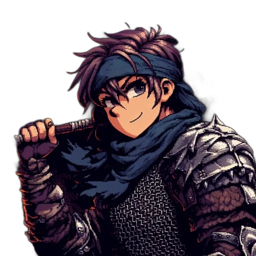 sword, weapon, staff, pixel art transparent PNG cut-out