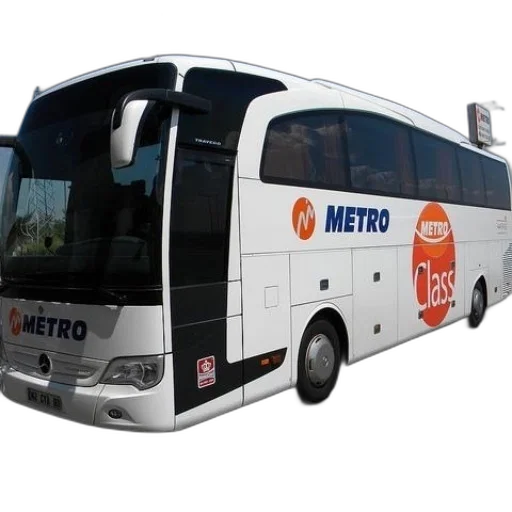 3d render, white, metro, class transparent PNG cut-out
