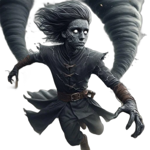 mask, creature, staff, face transparent PNG cut-out