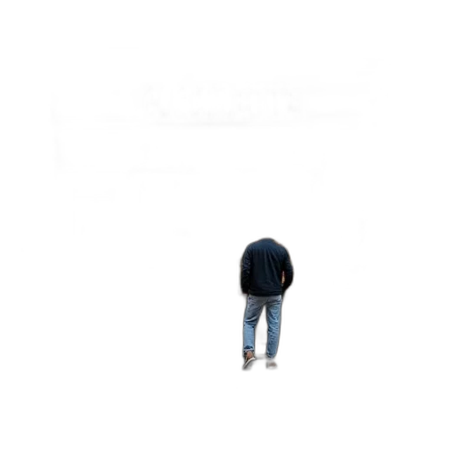 jacket, hair, robot, face transparent PNG cut-out
