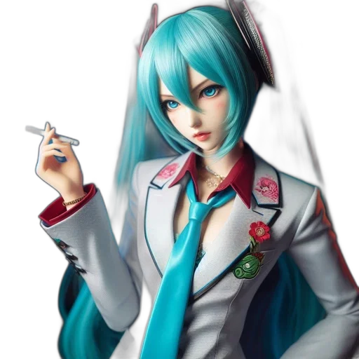 jacket, staff, robot, weapon transparent PNG cut-out