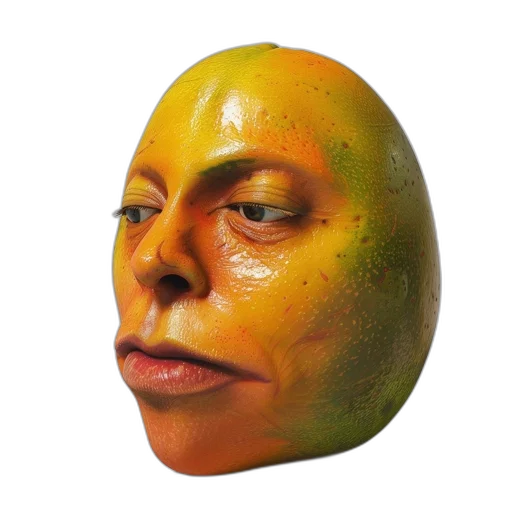 mask, face, creature, food transparent PNG cut-out