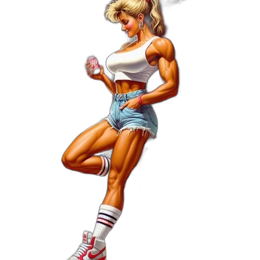 comic book art, concept art, pixel art, photorealistic transparent PNG cut-out