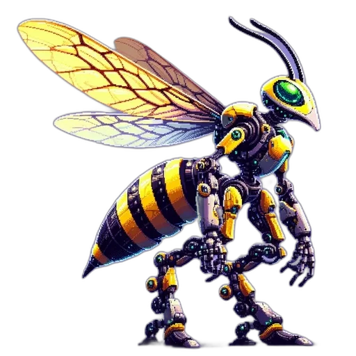 robot, animal, creature, concept art transparent PNG cut-out