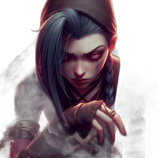 face, fantasy art, comic book art, concept art transparent PNG cut-out