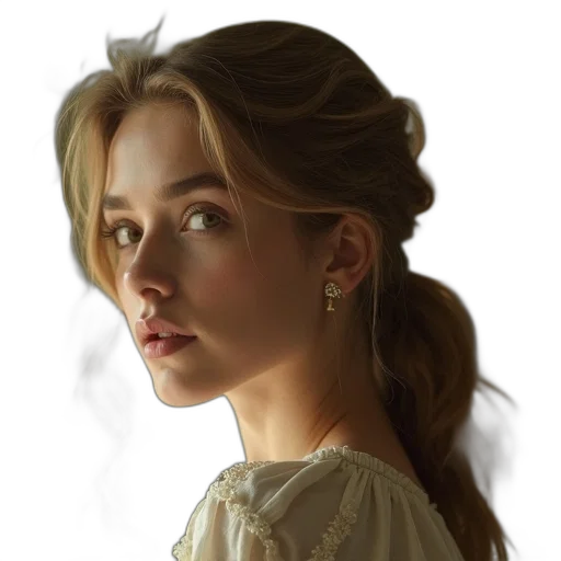 face, jewelry, dress, crown transparent PNG cut-out