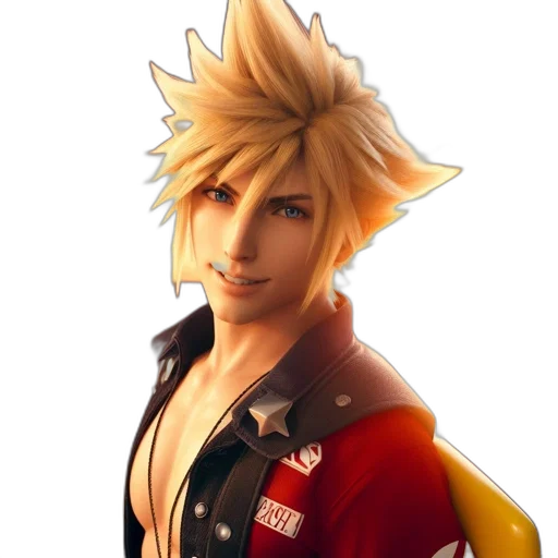 jacket, face, staff, concept art transparent PNG cut-out