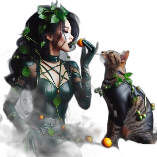 fantasy art, concept art, photorealistic, 3d render transparent PNG cut-out