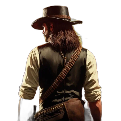 hat, jacket, weapon, staff transparent PNG cut-out