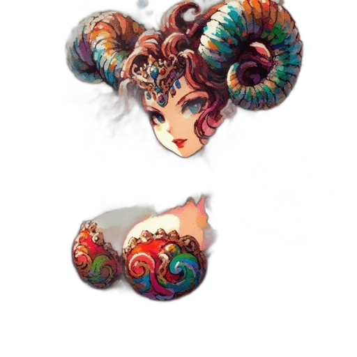 jewelry, hair, crown, concept art transparent PNG cut-out