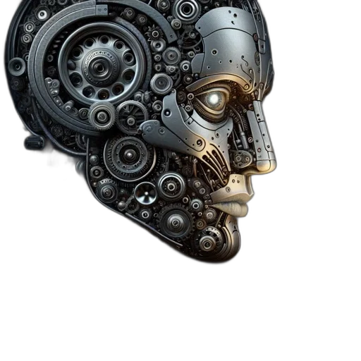 mask, robot, face, jewelry transparent PNG cut-out