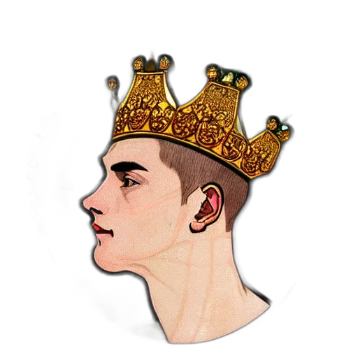 crown, cartoon, photorealistic, concept art transparent PNG cut-out