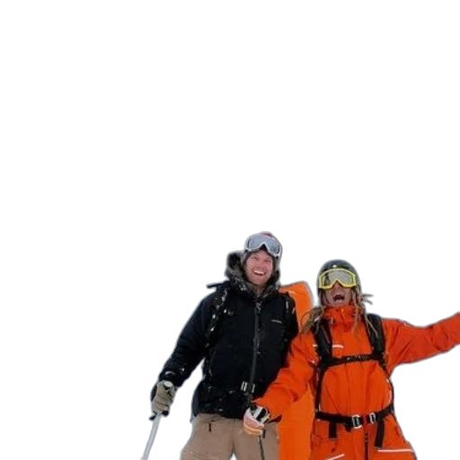 jacket, staff, snow, outer space transparent PNG cut-out