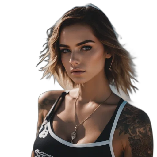 jewelry, dress, jacket, face transparent PNG cut-out