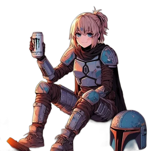 robot, weapon, sword, bottle transparent PNG cut-out