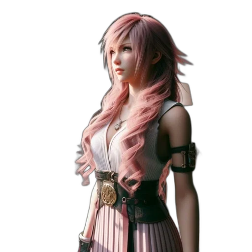 dress, staff, weapon, concept art transparent PNG cut-out