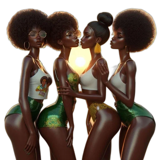 concept art, earth tones, golden, green transparent PNG cut-out