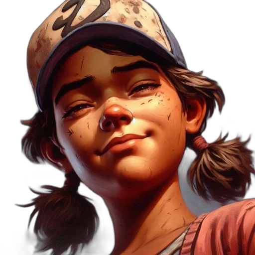 face, hat, concept art, comic book art transparent PNG cut-out