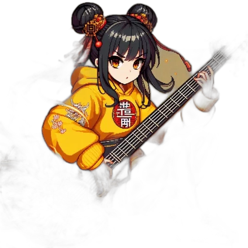 staff, weapon, dragon, jacket transparent PNG cut-out