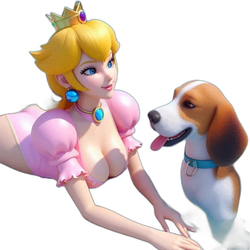 crown, dress, animal, concept art transparent PNG cut-out