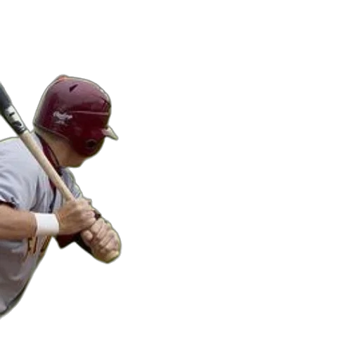 weapon, baseball, player, red transparent PNG cut-out