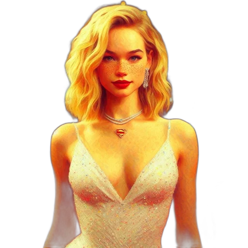 dress, jewelry, crown, pixel art transparent PNG cut-out