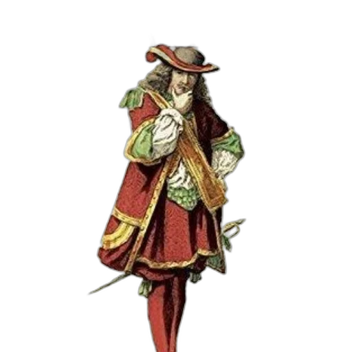 staff, hat, sword, jacket transparent PNG cut-out