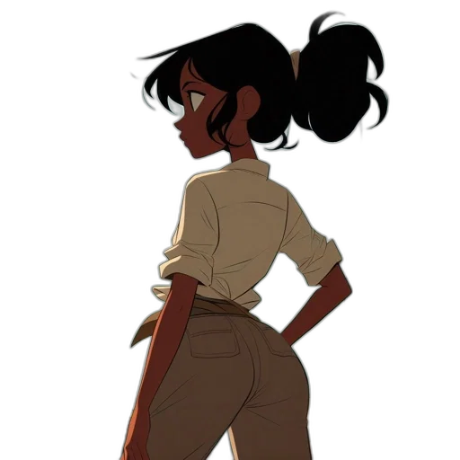 staff, jacket, dress, concept art transparent PNG cut-out