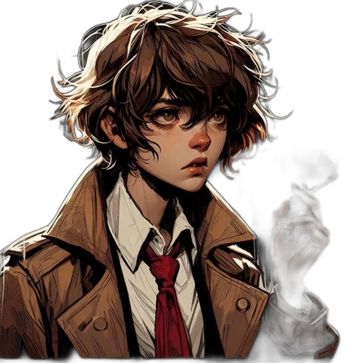 jacket, face, staff, mask transparent PNG cut-out