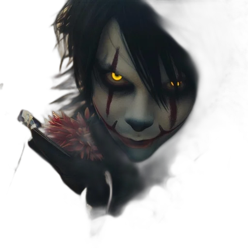 mask, creature, face, staff transparent PNG cut-out
