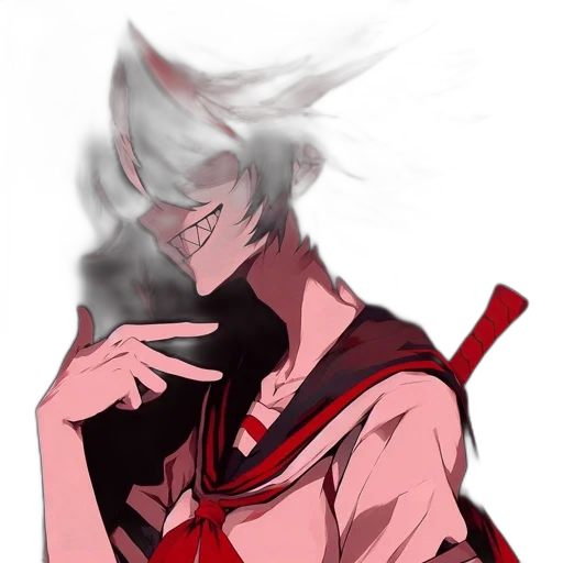 mask, staff, jacket, weapon transparent PNG cut-out