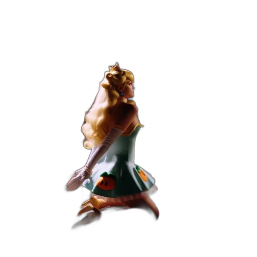 crown, dress, staff, dragon transparent PNG cut-out
