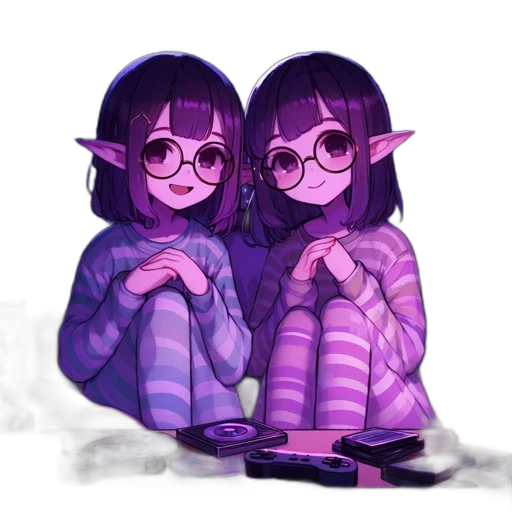 pixel art, concept art, fantasy art, vaporwave transparent PNG cut-out