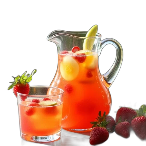 food, 3d render, photorealistic, pitcher transparent PNG cut-out