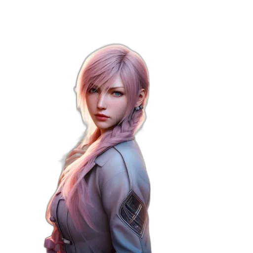 face, jacket, concept art, fantasy art transparent PNG cut-out