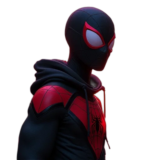 mask, jacket, face, weapon transparent PNG cut-out
