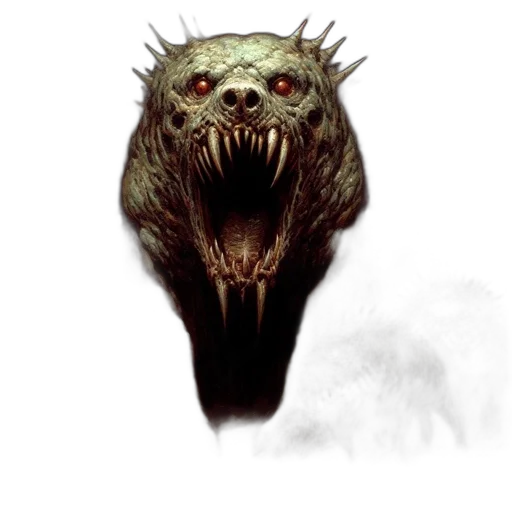 creature, dragon, face, mask transparent PNG cut-out