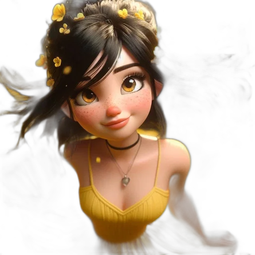 jewelry, dress, face, crown transparent PNG cut-out