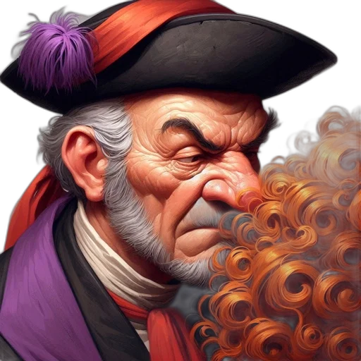face, hat, staff, mask transparent PNG cut-out