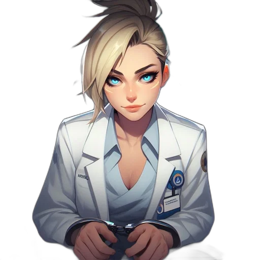 staff, jacket, face, weapon transparent PNG cut-out