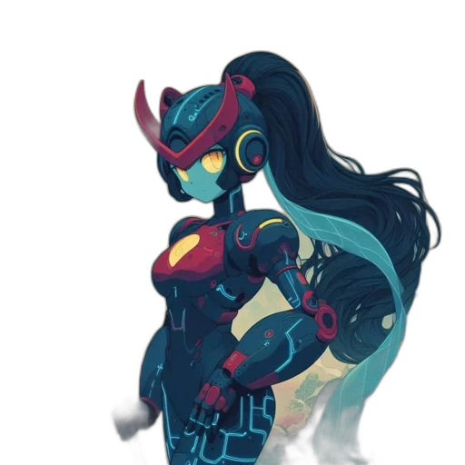robot, dragon, creature, dress transparent PNG cut-out