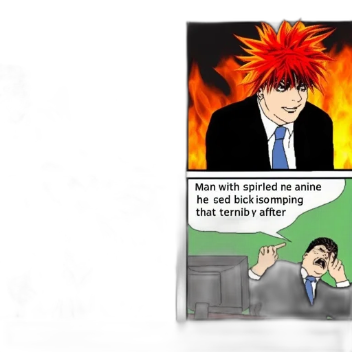 comic book art, cartoon, anime, concept art transparent PNG cut-out