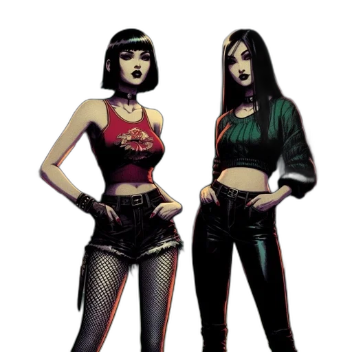 comic book art, concept art, fantasy art, pixel art transparent PNG cut-out