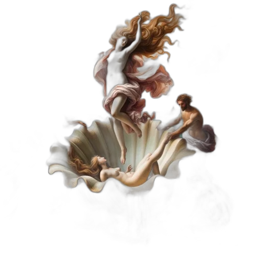 dragon, hair, creature, crown transparent PNG cut-out