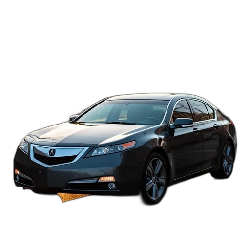 car, 2010, acura, shown transparent PNG cut-out