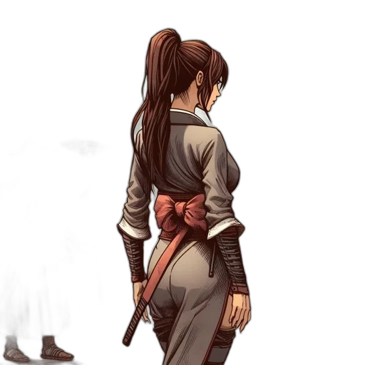 staff, weapon, sword, dress transparent PNG cut-out
