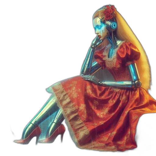 dress, mask, jewelry, crown transparent PNG cut-out
