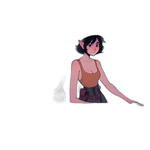 dress, staff, pixel art, concept art transparent PNG cut-out