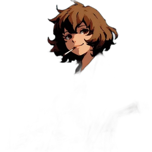 face, mask, hair, staff transparent PNG cut-out
