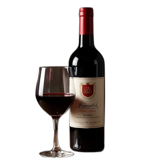 bottle, burgundy, wine, damarata transparent PNG cut-out